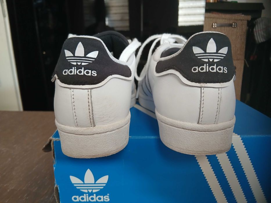 Adidas Superstar No 40 естествена кожа