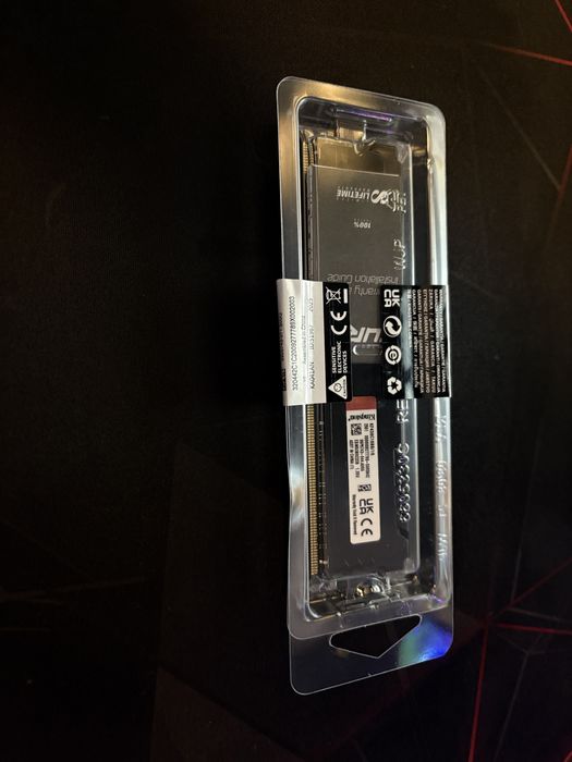 Kingston Fury Beast 1x16GB 3600Mhz DDR4 (Чисто Нова)