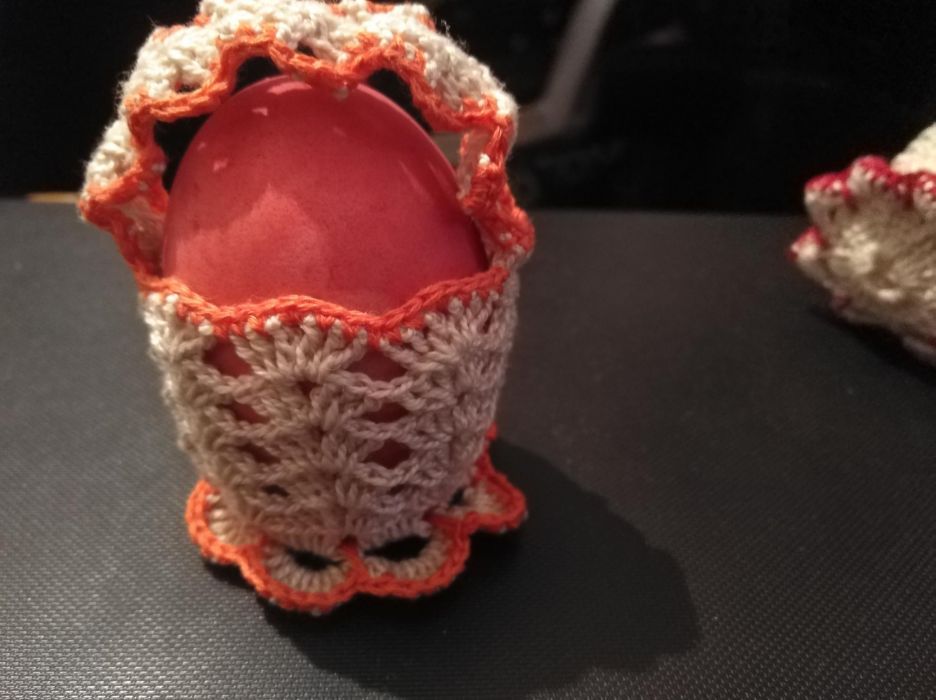 Плетени Великденски кошнички за яйца