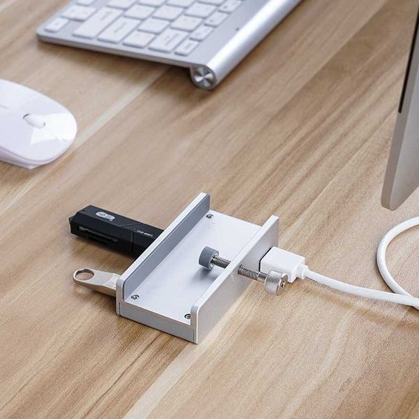 Orico хъб USB 3.0 HUB Clip Type 4 port - Aluminum - MH4PU-SV