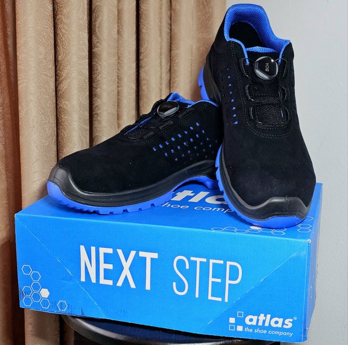 Atlas SL 940 BOA Blue - Pantofi de protecţie premium S1, mărimea 43