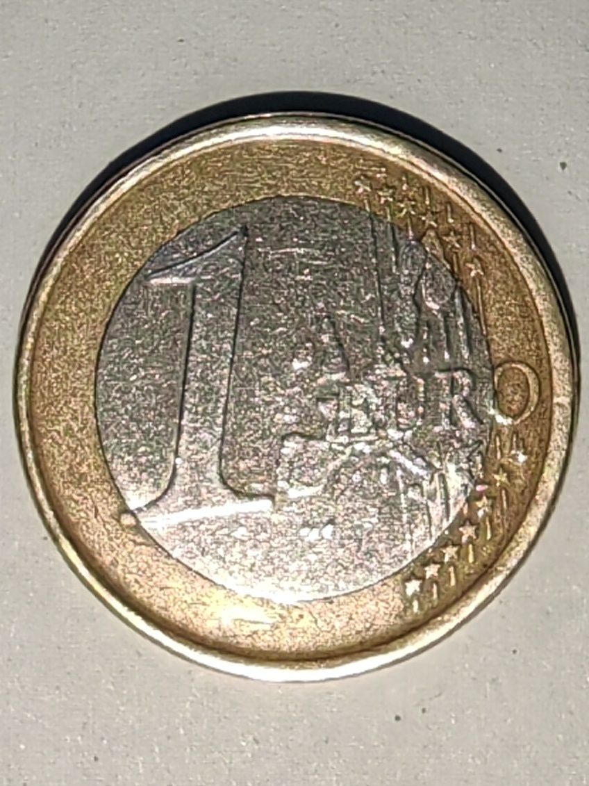 Испанска монета от 1999г. 1 евро
