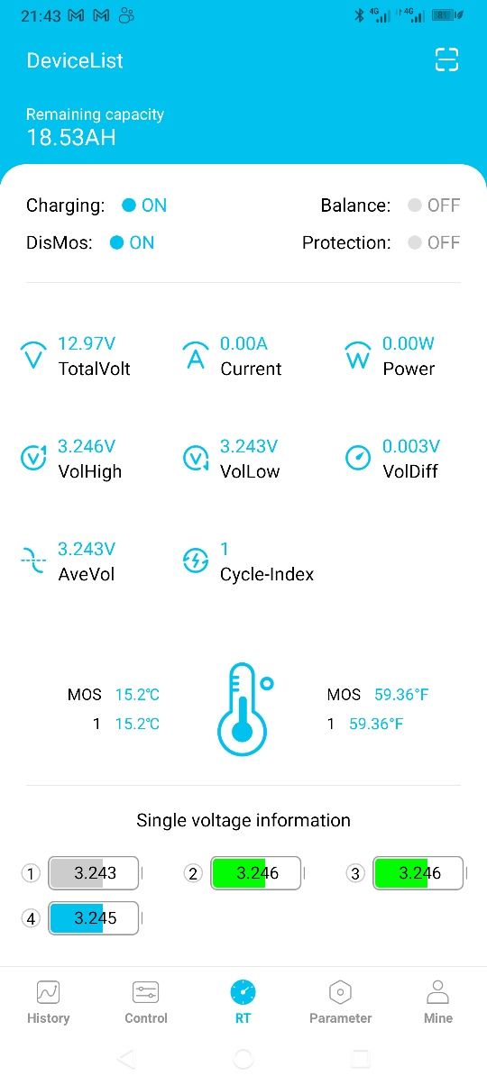 12V100 Ah LiFePo4 Bluetooth, BMS 100A, Литиева батерия акумулатор