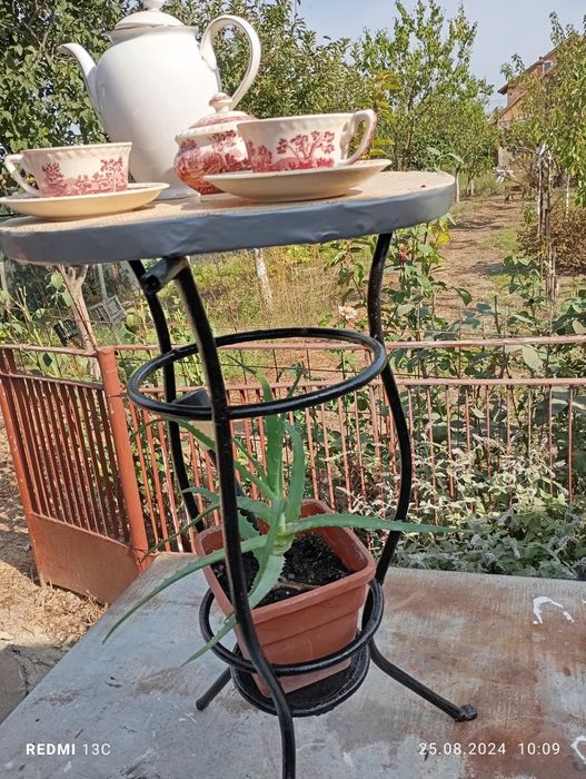 Măsuță cafea fier forjat