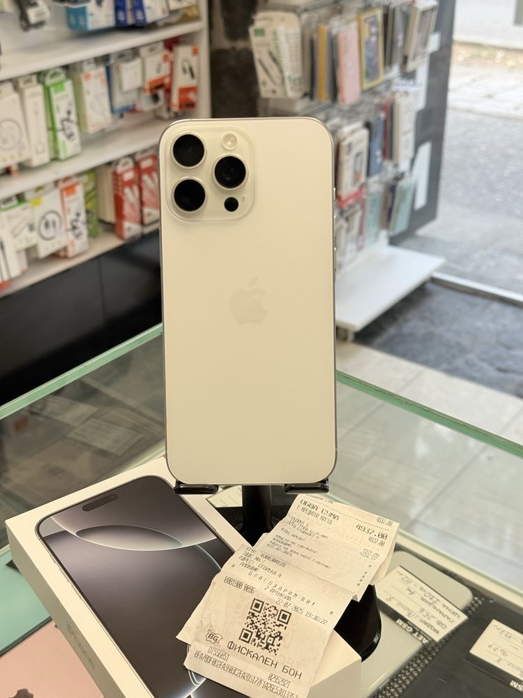 Apple iPhone 16 Pro Max 256GB White Titanium