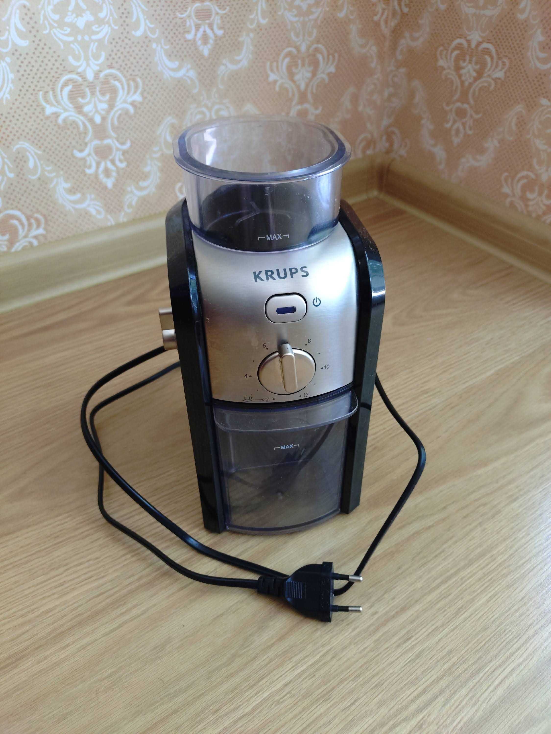 Кафемелачка Krups GVX242, 100 W, 200 гр, черна