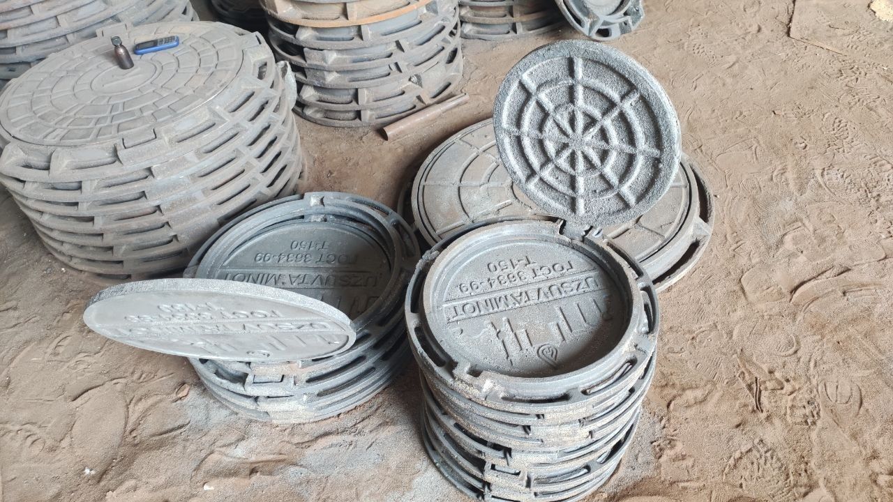 Люк Канализационные чугунный люк от Производителя Lyuk Лук