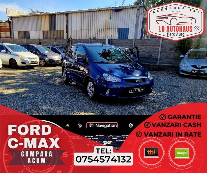 Ford C-Max 1.6 Motorină Parc Auto Rate sau Cash