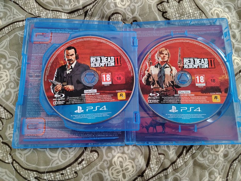 Диск Red dead redemption 2