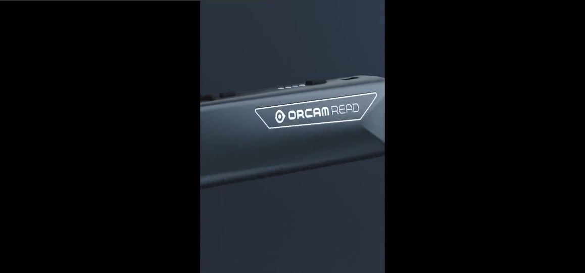 Nevăzători aparat ORCAM citire text