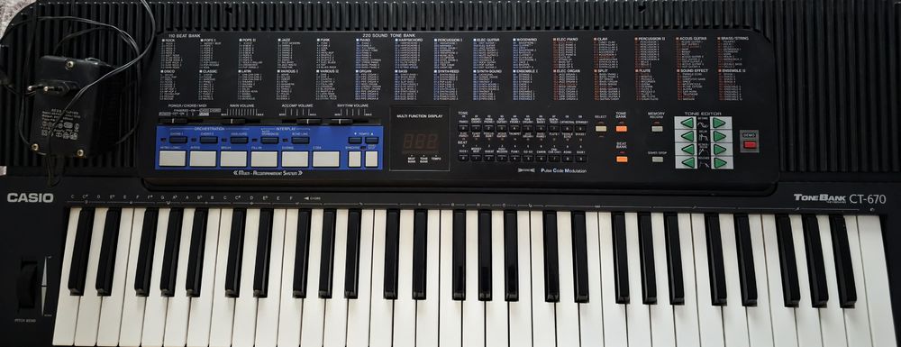 Orga Tone Bank CASIO