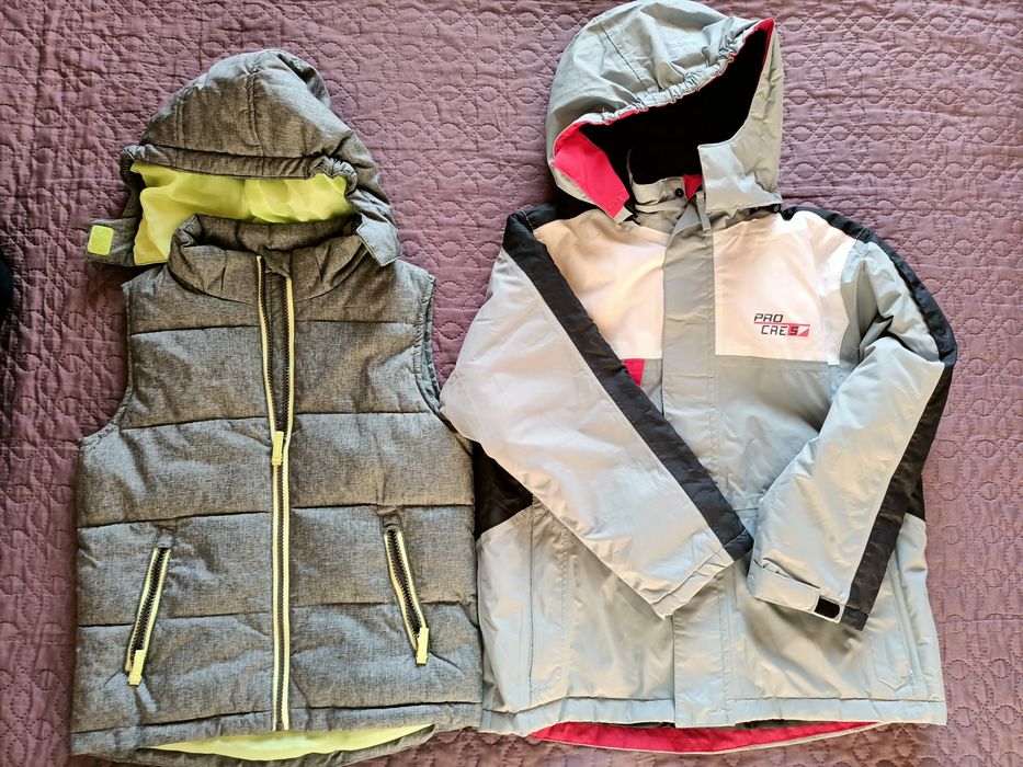 Geci și pantaloni iarnă pentru băieți 7 - 9 ani