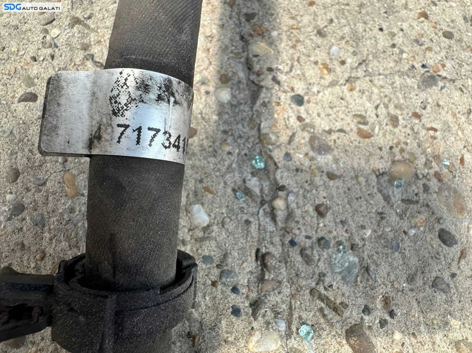 Furtun Conducta Lichid Apa Antigel Dacia Duster 1.5 DCI 2010 - 2015 Cod 497173415R [C7292]