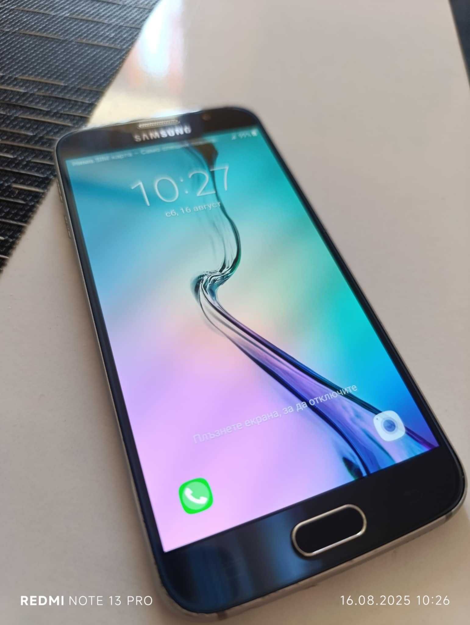Samsung Galaxy S6 (SM-G920F) 32GB, бял цвят