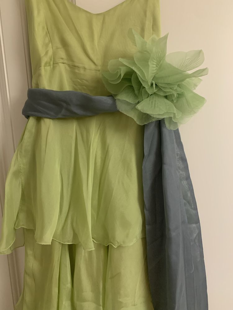 Rochie eleganta verde xs