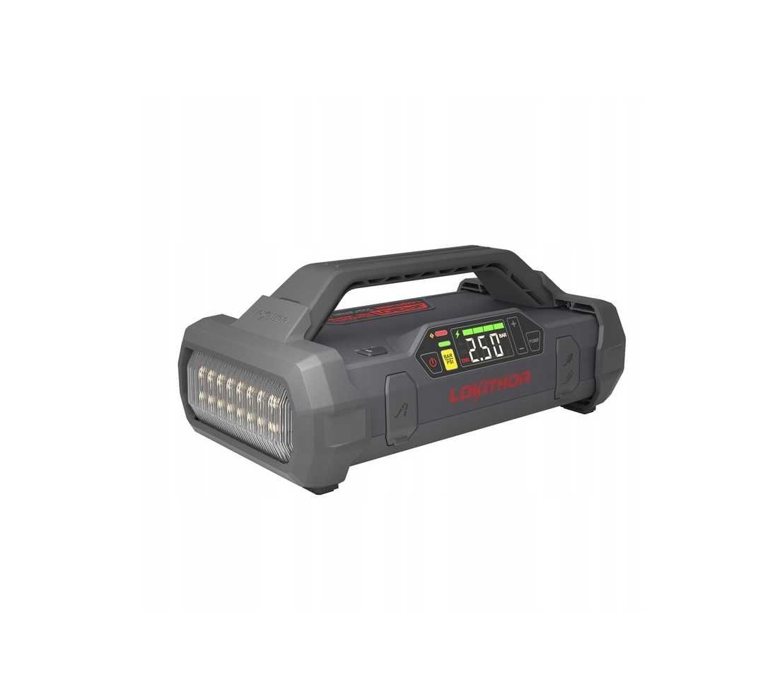 Starter auto, Lokithor, 20000mAh, Compresor 10-150 PSI, 12V