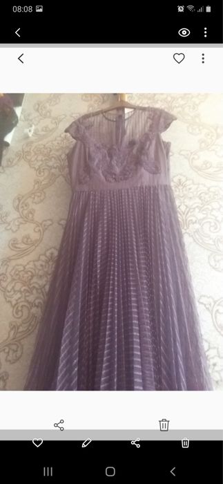 Платье вечернее.