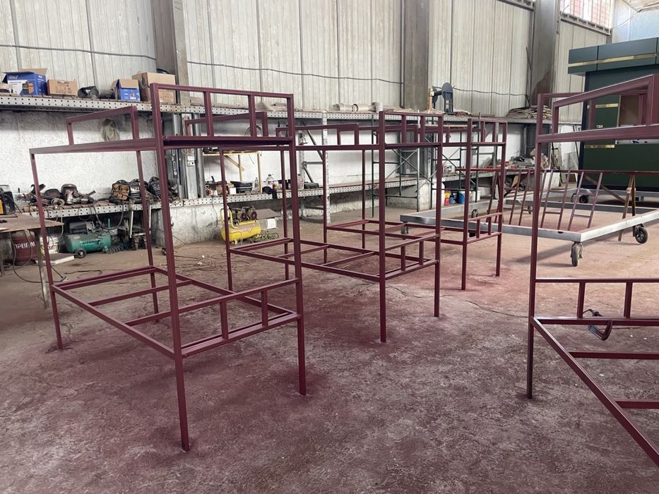 Кровать двухярусная металическая (разборная)