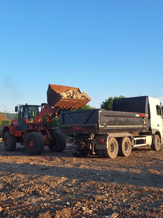 DAF XF 530  6X4  basculabil și Trailer Goldhofer pe 4 axe 40 tone