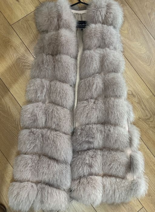 Елек с естествен косъм