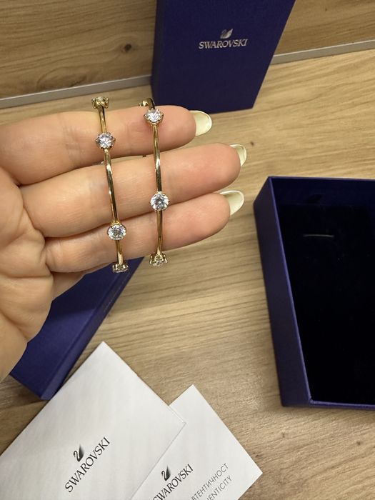 Обеци Swarovski колекция Constella