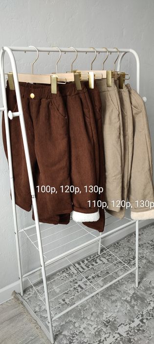 Детские штаны утепленные