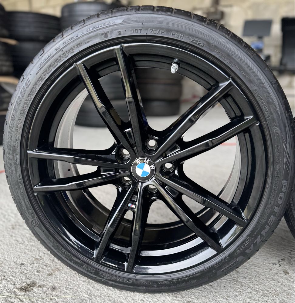 Jante Bmw Seria3 Seria4 G20 G22 R19 Originale 791M Black Bridgestone