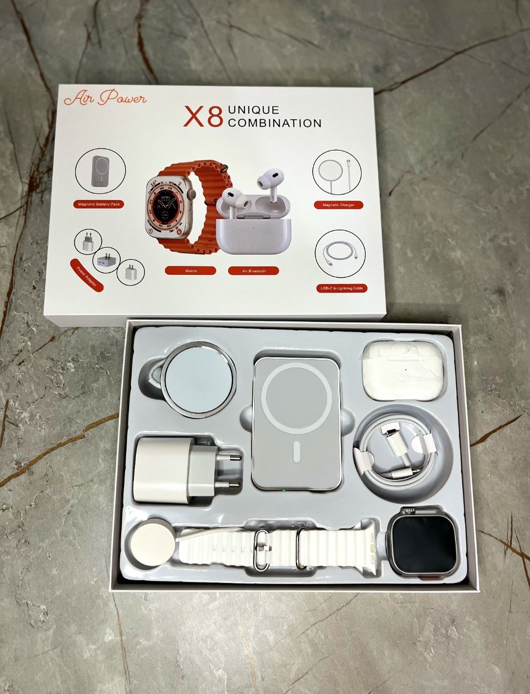 Набор Смарт часы Комбо X8 Apple