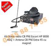 Promotie-KIT Statie Sadio CB PNI HP 8000L/8001L +antena 45cm- zadi.ro