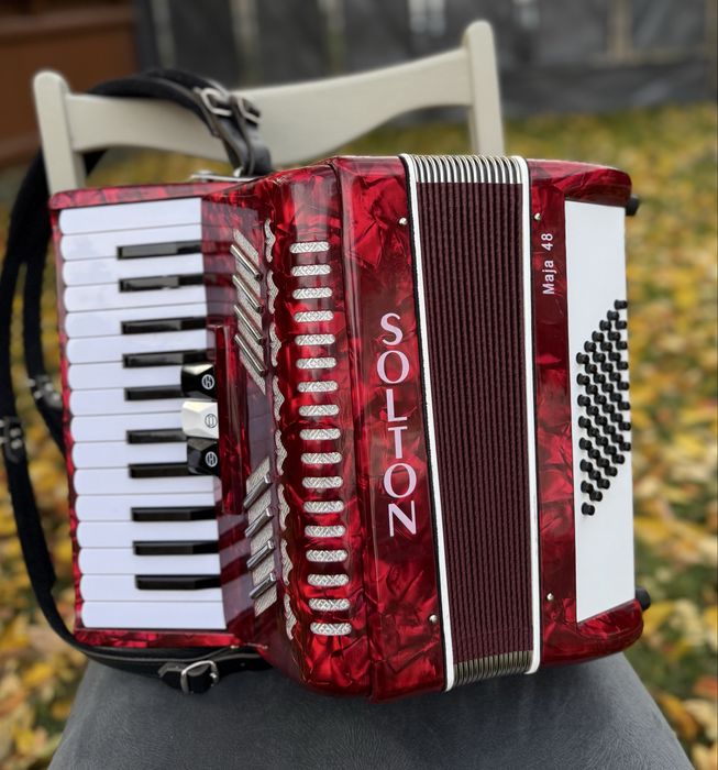 Acordeon Solton Maja 48 NOU, IMPECABIL