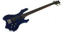 Chitara electrica metal bass Santander MB-500 4 corzi Royal Blue