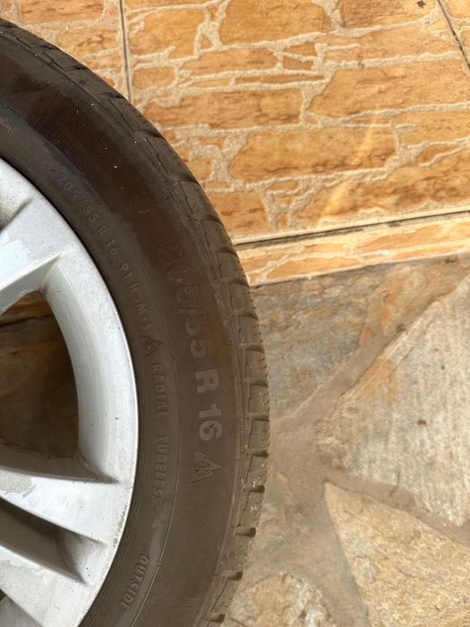 Jante BMW 205/55 R16 cu anveloape de iarna