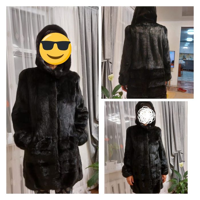Женская норковая шуба