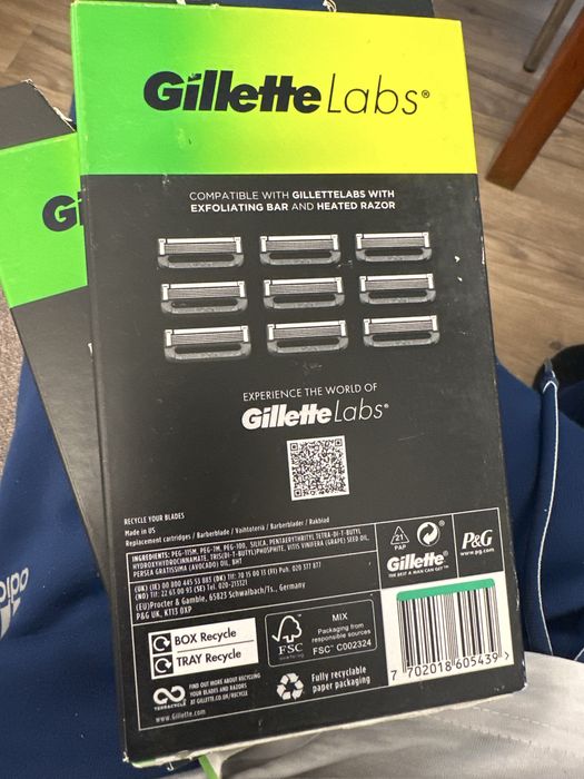 Gillette  labs  rezerve