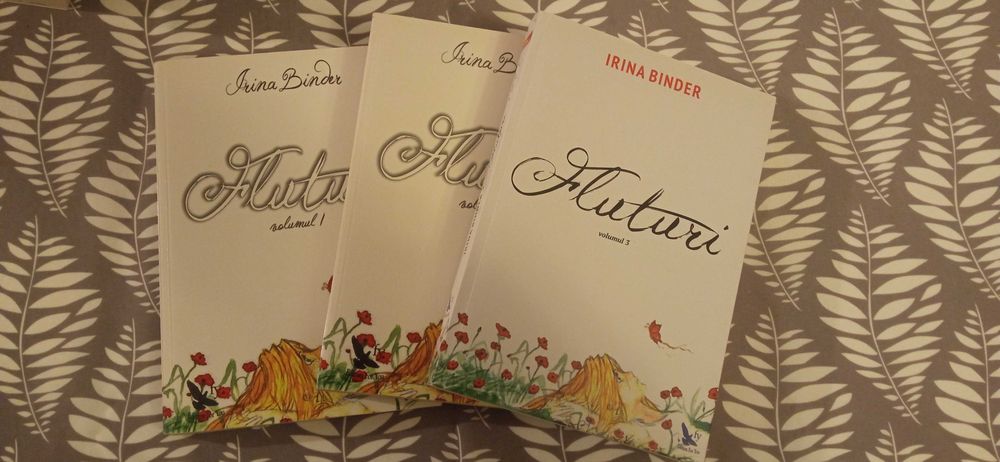 Set 3 cărți Seria "Fluturi", Irina Binder