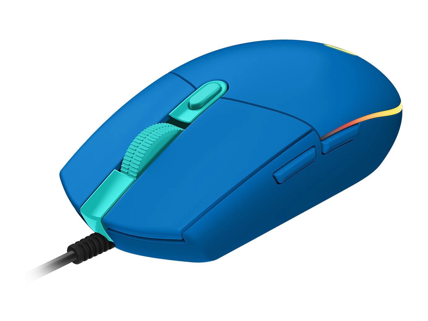 Игровая мышь Gaming Logitech G102 LightSync Black White Blue Lilac