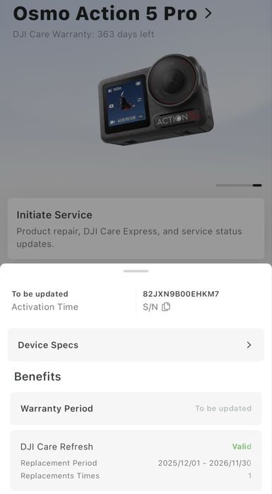 Cameră video sport DJI Osmo Action 5 Pro nou, sigilat, garanție