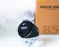 Ocazie! Nikon 85mm f1.8 la cutie, in stare impecabila
