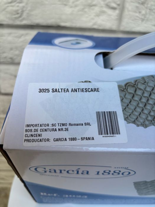 Saltea antiescare tip fagure/topper saltea, compresor și kit reparatie