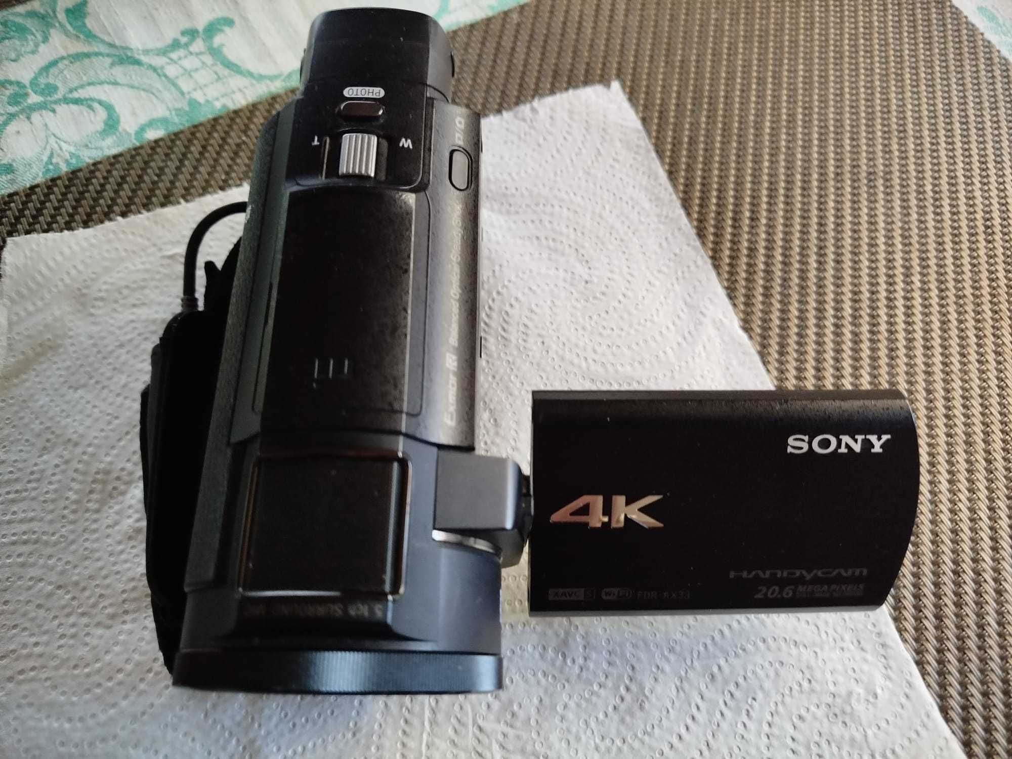Sony FDR-AX33 4K ultra HD video camera 20.6 Megapixel black