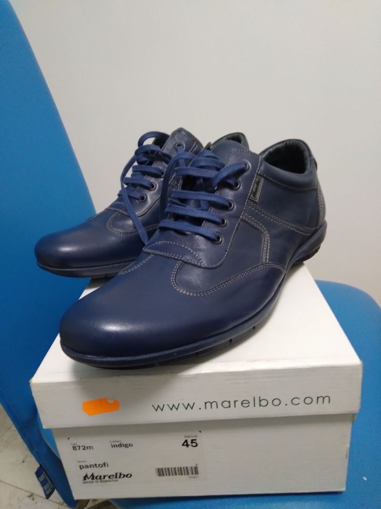 Pantofi sport din piele marca Marelbo