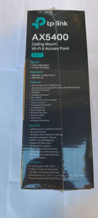 Access point Omada by TP-LINK Gigabit EAP670 Dual-Band