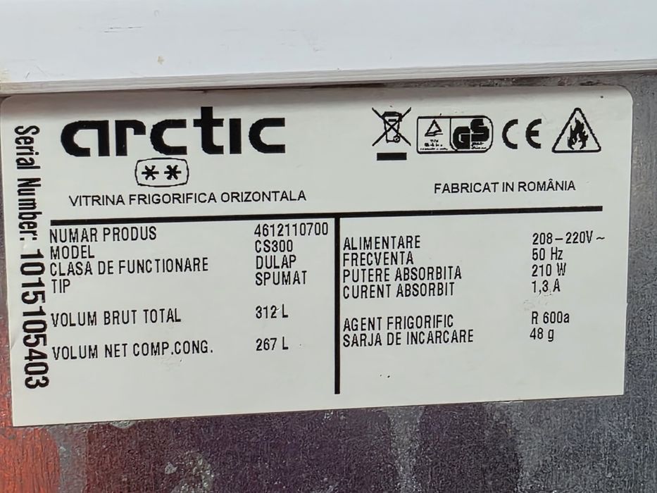 Lada/Vitrina Frigorifica Arctic