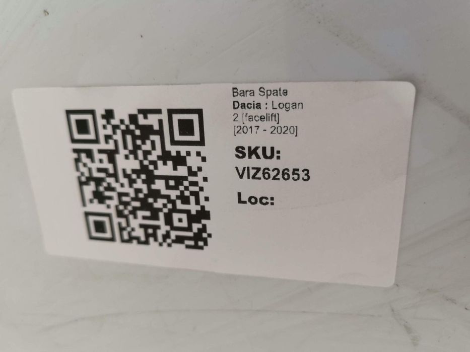 Bara Spate Dacia  Logan 2 [facelift] 2017 2018 2019 2020 Originala In