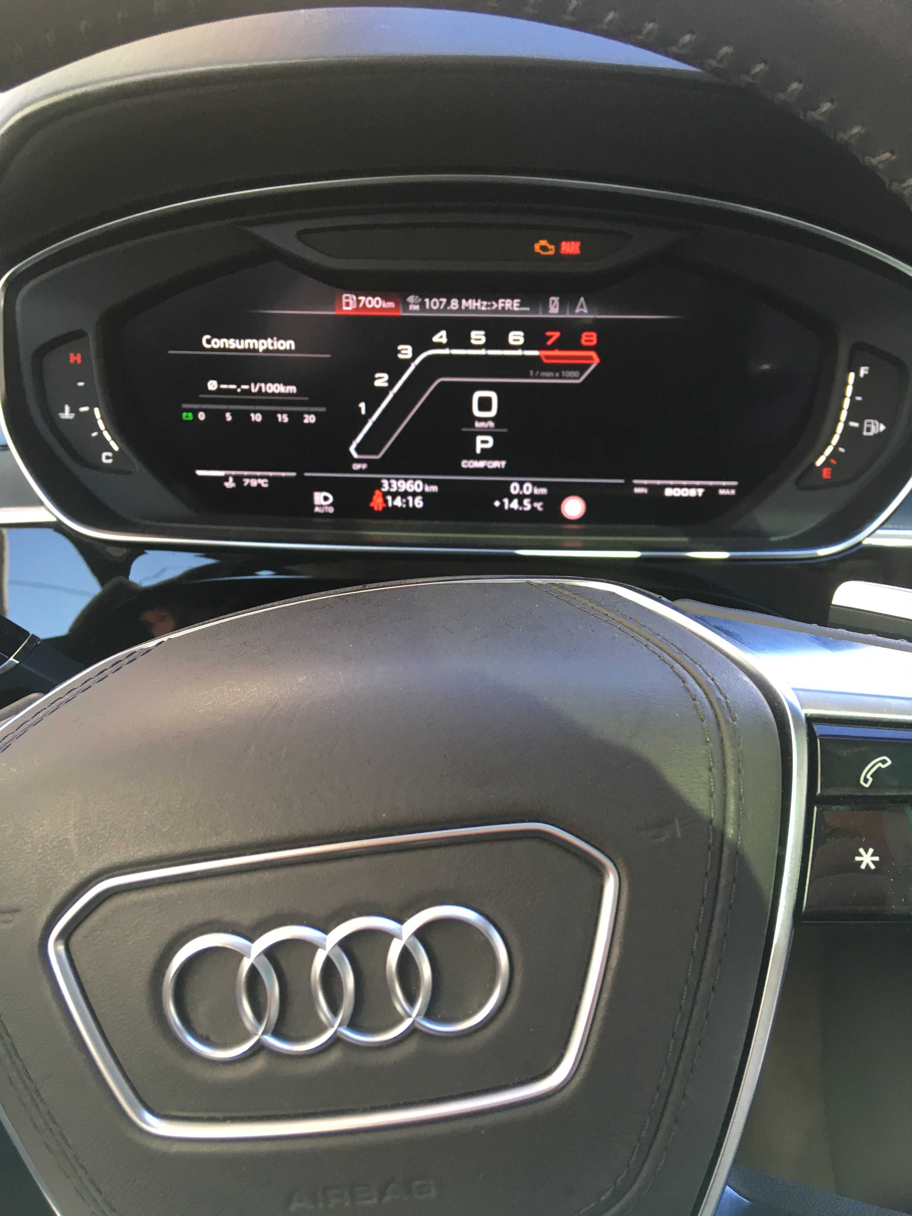 Audi Gen Активиране Спортен Sport Cockpit Виртуално Спортно Оформление