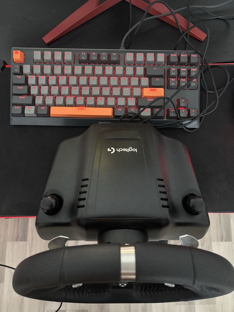 Logitech g920+скоростен лост