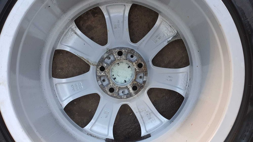 Jante BMW X5 originale aliaj magneziu R 19 cu anvelope de iarna