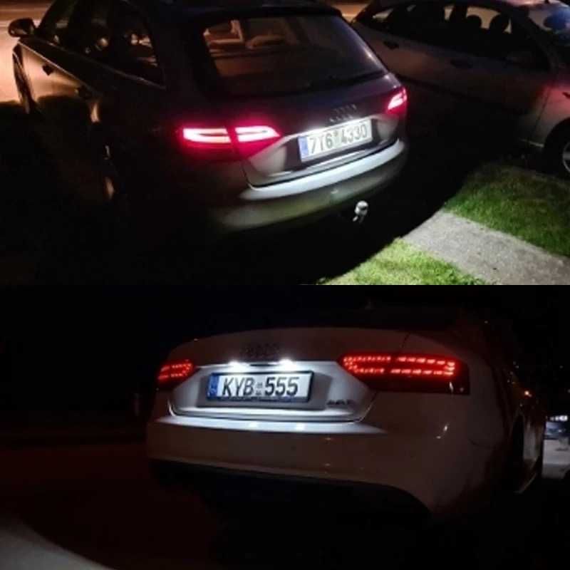 Lampi Numar Led Audi Vw Passat A1 A4 A5 A6 A7 Q5 TT Panamera Canbus