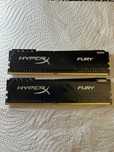 Memorie desktop KINGSTON HyperX Fury Black, CL15, 2x8GB DDR4, 2400MHz