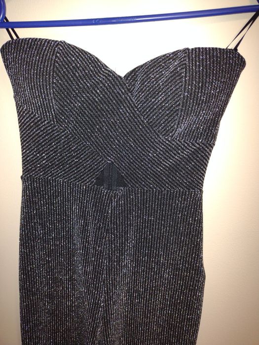 Salopeta eleganta cu glitter